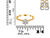 Crystal & White Topaz Ring CST-RDR-3144.