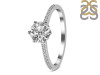 Crystal & White Topaz Ring CST-RDR-3144.