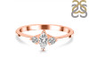Crystal & White Topaz Ring CST-RDR-3155.