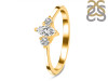 Crystal & White Topaz Ring CST-RDR-3155.