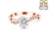 Crystal & White Topaz Ring CST-RDR-3163.