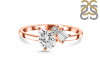 Crystal & White Topaz Ring CST-RDR-3199.
