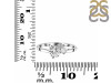 Crystal & White Topaz Ring CST-RDR-3199.