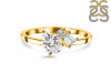 Crystal & White Topaz Ring CST-RDR-3199.