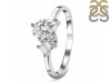 Crystal & White Topaz Ring CST-RDR-3199.