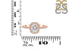 Crystal & White Topaz Ring CST-RDR-3263.