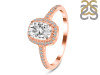 Crystal & White Topaz Ring CST-RDR-3263.