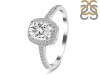Crystal & White Topaz Ring CST-RDR-3263.