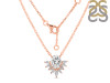 Crystal & White Topaz Necklace CST-RN-72.
