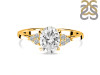 Crystal & White Topaz Ring CST-RR-364.