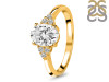 Crystal & White Topaz Ring CST-RR-364.