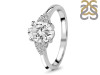 Crystal & White Topaz Ring CST-RR-364.