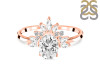 Crystal & White Topaz Ring CST-RR-405.