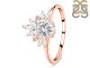 Crystal & White Topaz Ring CST-RR-405.