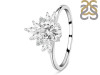 Crystal & White Topaz Ring CST-RR-405.