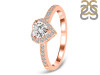 Crystal & White Topaz Ring CST-RR-423.