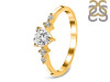 Crystal & White Topaz Ring CST-RR-424.