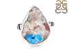 Cavansite Adjustable Ring-ADJ-R CVS-2-38