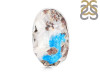 Cavansite Adjustable Ring-ADJ-R CVS-2-54
