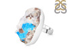 Cavansite Adjustable Ring-ADJ-R CVS-2-54