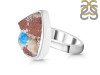 Cavansite Adjustable Ring-ADJ-R CVS-2-57
