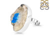 Cavansite Adjustable Ring-ADJ-R CVS-2-61