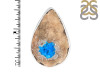 Cavansite Adjustable Ring-ADJ-R CVS-2-79