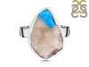Cavansite Adjustable Ring-ADJ-R CVS-2-82