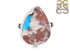 Cavansite Adjustable Ring-ADJ-R CVS-2-83