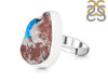 Cavansite Adjustable Ring-ADJ-R CVS-2-83