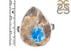 Cavansite Adjustable Ring-ADJ-R CVS-2-84