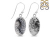Dendritic Agate Earring-E DDA-3-109