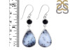 Dendritic Agate/Black Spinel Earring-2E DDA-3-34