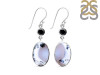 Dendritic Agate/Black Spinel Earring-2E DDA-3-37