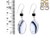 Dendritic Agate/Black Spinel Earring-2E DDA-3-55