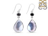 Dendritic Agate/Black Spinel Earring-2E DDA-3-58