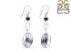 Dendritic Agate/Black Spinel/Herkimer Diamond Earring-2E DDA-3-72