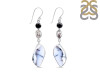 Dendritic Agate/Black Spinel/Herkimer Diamond Earring-2E DDA-3-79