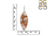 Deerfawn Jasper Pendant-SP DFJ-1-85