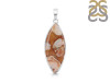 Deerfawn Jasper Pendant-SP DFJ-1-85