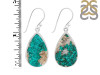 Dioptase Druzy Earring-E DPT-3-46