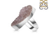 Natural Druzy Adjustable Ring-ADJ-R DRZ-2-10
