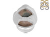 Natural Druzy Adjustable Ring-ADJ-R DRZ-2-12