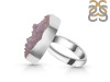 Natural Druzy Adjustable Ring-ADJ-R DRZ-2-13