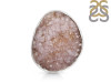 Natural Druzy Adjustable Ring-ADJ-R DRZ-2-15