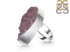 Natural Druzy Adjustable Ring-ADJ-R DRZ-2-27