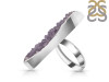 Natural Druzy Adjustable Ring-ADJ-R DRZ-2-29