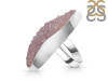 Natural Druzy Adjustable Ring-ADJ-R DRZ-2-32