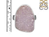 Natural Druzy Adjustable Ring-ADJ-R DRZ-2-37