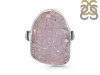 Natural Druzy Adjustable Ring-ADJ-R DRZ-2-37